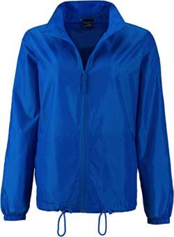 James & Nicholson Damen Ladies' Promo Jacket Jacke, Blau (Bright-Blue), 38 (Herstellergröße: L) von James & Nicholson