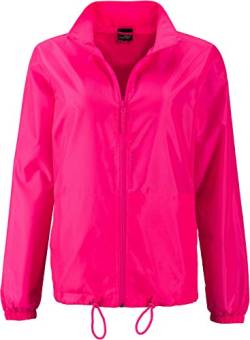 James & Nicholson Damen Ladies' Promo Jacket Jacke, Rosa (Bright-Pink), 38 (Herstellergröße: L) von James & Nicholson