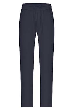 James & Nicholson Damen Lounge Hose - Angesagte Sweat-Hose aus Bio-Baumwolle mit elastischem Bund und Kordel | Farbe: Navy | Grösse: L von James & Nicholson