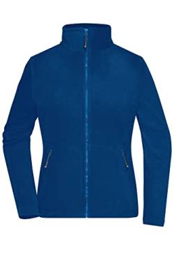 James & Nicholson Damen Microfleece Jacke - Leicht taillierte Jacke aus Anti-Pilling Microfleece | Farbe: royal | Grösse: M von James & Nicholson