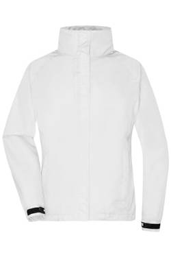 James & Nicholson Damen Outdoor Jacket - Taillierte Jacke für Wind und Wetter | Farbe: white | Grösse: XXL von James & Nicholson