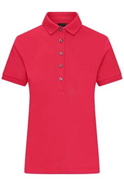 James & Nicholson Damen Polohemd in Premiumqualität - Hochwertiges Polo in Single-Jersey Qualität | Farbe: Light-red | Grösse: M von James & Nicholson