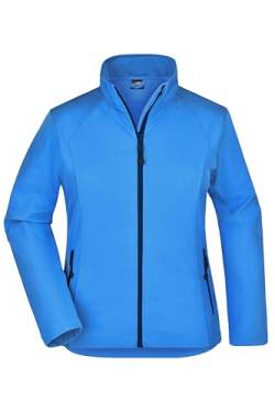 James & Nicholson Damen Softshell Jacke - Modische und sportliche Jacke aus elastischem Softshell | Farbe: azur | Grösse: M von James & Nicholson