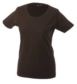 James & Nicholson Damen T-Shirt Basic Medium brown von James & Nicholson