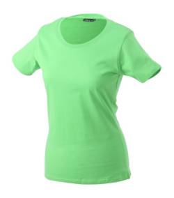 James & Nicholson Damen T-Shirt Basic Medium lime-green von James & Nicholson