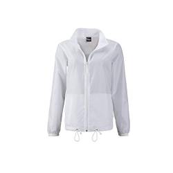 James & Nicholson - Damen Windbreaker für Promotion und Freizeit (XXL, White) von James & Nicholson