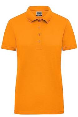 James & Nicholson Damen Workwear Polo Signal - Poloshirt in leuchtenden Farben für Freizeit und Beruf | Farbe: neon-orange | Grösse: L von James & Nicholson