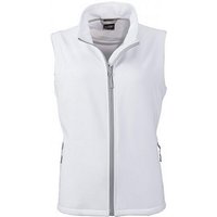 James & Nicholson Funktionsweste Damen Promo Softshell Vest / Wasserabweisend, winddicht von James & Nicholson