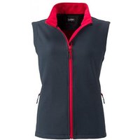 James & Nicholson Funktionsweste Damen Promo Softshell Vest / Wasserabweisend, winddicht von James & Nicholson