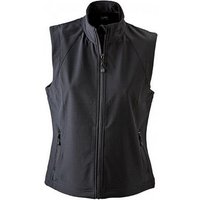 James & Nicholson Funktionsweste Damen Softshell Vest / Wind- und wasserdicht von James & Nicholson