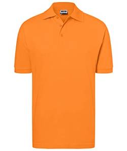 James & Nicholson Herren Classic Polo Poloshirt, Orange, Large von James & Nicholson