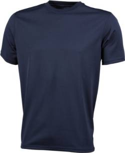 James & Nicholson Herren Funktions T-Shirt Mens Active L,Blau - Navy von James & Nicholson