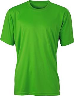 James & Nicholson Herren Funktions T-Shirt Mens Active M,- lime-green von James & Nicholson