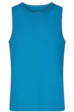 James & Nicholson Herren Funktions-Tanktop - Funktions-Top für Freizeit und Sport | Farbe: Turquoise | Grösse: XL von James & Nicholson