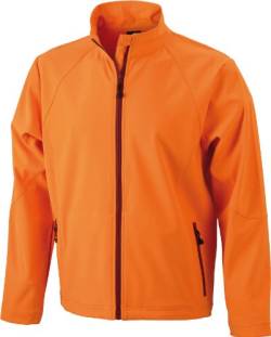 James & Nicholson Herren Jacke Softshelljacke orange (orange) X-Large von James & Nicholson