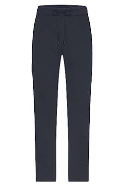 James & Nicholson Herren Lounge Hose - Modische Sweat-Hose aus Bio-Baumwolle im Cargo-Style | Farbe: Navy | Grösse: XXL von James & Nicholson