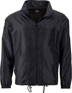 James & Nicholson Herren Men's Promo Jacket Jacke, Schwarz (Black), Medium von James & Nicholson