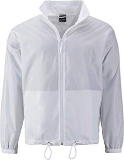 James & Nicholson Herren Men's Promo Jacket Jacke, Weiß (White), X-Large von James & Nicholson