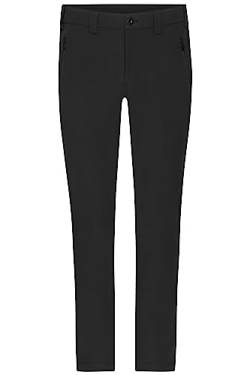 James & Nicholson Herren Pants - Bi-elastische Hose in sportlicher Optik | Farbe: Black | Grösse: M von James & Nicholson