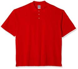 James & Nicholson Herren Polo-Piqué Medium Poloshirt, Rot (Red), XXXXX-Large von James & Nicholson