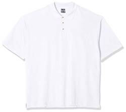 James & Nicholson Herren Polo-Piqué Medium Poloshirt, Weiß (White), Large von James & Nicholson