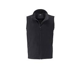 James & Nicholson - Herren Softshellweste für Promotion und Freizeit (M, Black/Black) von James & Nicholson