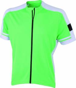 James & Nicholson Herren Sport Top Radtrikots Bike-T Full Zip grün (green) Large von James & Nicholson