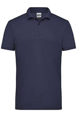 James & Nicholson Herren Workwear Polo - Robustes Poloshirt für Hobby und Beruf | Farbe: Navy | Grösse: 6XL von James & Nicholson