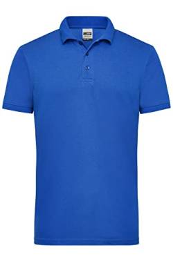 James & Nicholson Herren Workwear Polo - Robustes Poloshirt für Hobby und Beruf | Farbe: royal | Grösse: 6XL von James & Nicholson