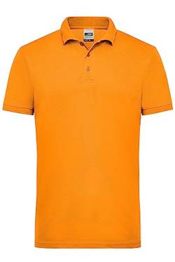 James & Nicholson Herren Workwear Polo Signal - Strapazierfähiges und pflegeleichtes Poloshirt in Signalfarben | Farbe: neon-orange | Grösse: 5XL von James & Nicholson