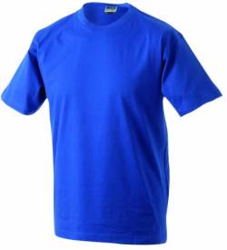 James & Nicholson Jungen Junior Basic Rundhals T-Shirt, Blau (royal), XX-Large (Herstellergröße: XXL (158/164)) von James & Nicholson