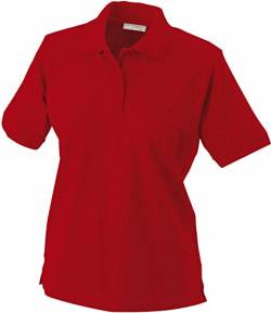 James & Nicholson Klassisches Ladies Poloshirt JN 071 Gr. Large, Rot/Rot von James & Nicholson