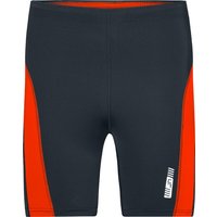 James & Nicholson Laufhose Kurze Lauftights Herren Laufhose Running Shorts JN478 (Doppelpack, 2er-Pack) Weiche, elastische Qualität mit Elasthan von James & Nicholson