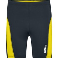 James & Nicholson Laufhose Kurze Lauftights Herren Laufhose Running Shorts JN478 (Doppelpack, 2er-Pack) Weiche, elastische Qualität mit Elasthan von James & Nicholson