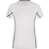 James & Nicholson Laufshirt Damen Sportshirt mit modischen, reflektierenden Details JN422 (Doppelpack, 2 Stück) Feuchtigkeitsregulierend, atmungsaktiv und schnell trocknend von James & Nicholson