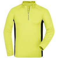 James & Nicholson Laufshirt Funktionelles Herren Langarm Laufshirt JN307 Atmungsaktiv, feuchtigkeitsregulierend und schnell trocknend von James & Nicholson