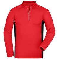 James & Nicholson Laufshirt Funktionelles Herren Langarm Laufshirt JN307 Atmungsaktiv, feuchtigkeitsregulierend und schnell trocknend von James & Nicholson