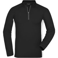 James & Nicholson Laufshirt Funktionelles Herren Langarm Laufshirt JN307 Atmungsaktiv, feuchtigkeitsregulierend und schnell trocknend von James & Nicholson