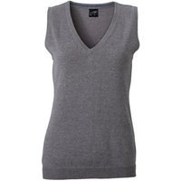 James & Nicholson Pullunder JN 656 Damen V-Neck Pullunder Leichte Strickqualität von James & Nicholson