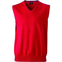 James & Nicholson Pullunder JN 657 Herren V-Neck Pullunder Leichte Strickqualität von James & Nicholson