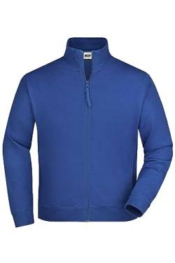 James & Nicholson Sweatjacke French Terry - Hochwertige Sweatjacke für Damen und Herren | Farbe: royal | Grösse: M von James & Nicholson