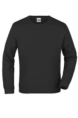 James & Nicholson Sweatshirt French Terry - Hochwertiger Sweat Pullover für Damen und Herren | Farbe: Black | Grösse: XL von James & Nicholson