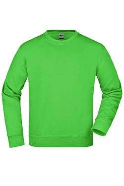 James & Nicholson Workwear Pullover - Strapazierfähiges Sweatshirt für Arbeit & Beruf | Farbe: Lime-Green | Grösse: XXL von James & Nicholson