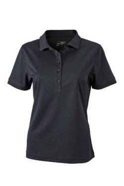 Ladies' Active Polo | black | XL im digatex-package von James & Nicholson