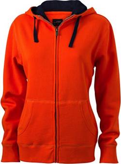 Ladies' Lifestyle Zip-Hoody von James & Nicholson