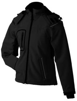 Ladies' Winter Softshell Jacket/James & Nicholson (JN 1001) S M L XL Schwarz,L von James & Nicholson