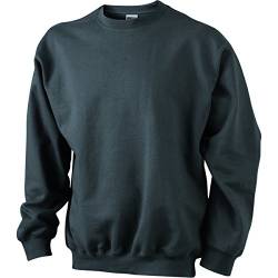Schweres Sweatshirt - Farbe: Graphite - Größe: S von James & Nicholson
