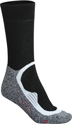 Sport Socks/James & Nicholson (JN 211) 35-38 39-41 42-44 45-47, black, 42-44 von James & Nicholson