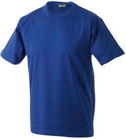 T-Shirt Ohne Seitennähte - Farbe: Royal - Größe: M von James & Nicholson