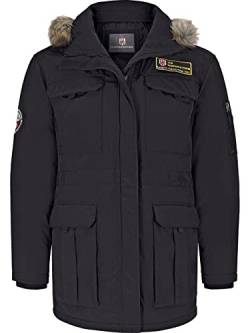 Jan Vanderstorm Herren Outdoorjacke Ajan (Winterjacke, Parka) schwarz 4XL (XXXXL) - 68 von Jan Vanderstorm